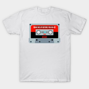 Wham Classic Retro Cassette T-Shirt